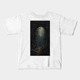 JADE - DARK FANTASY ART STYLE Kids T-Shirt